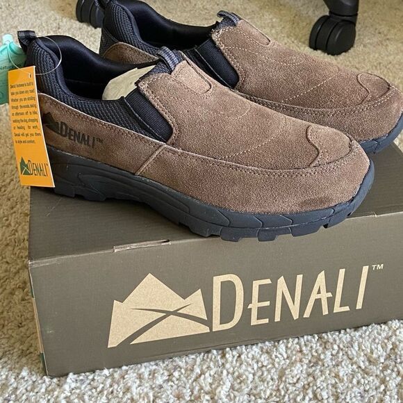 Denali Aleutian Brown Outdoor Slip On Trail Shoes Size 8 - Picture 7 of 13